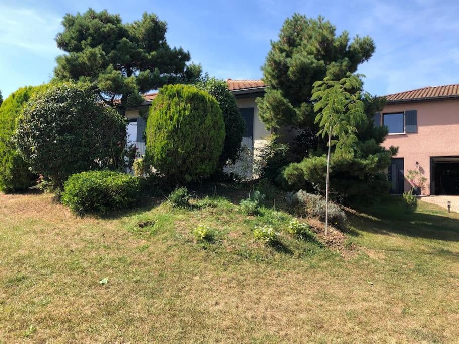 Logements Chaleureux Dans Maison Avec Piscine A 35 Min De Lyon Alix ภายนอก รูปภาพ